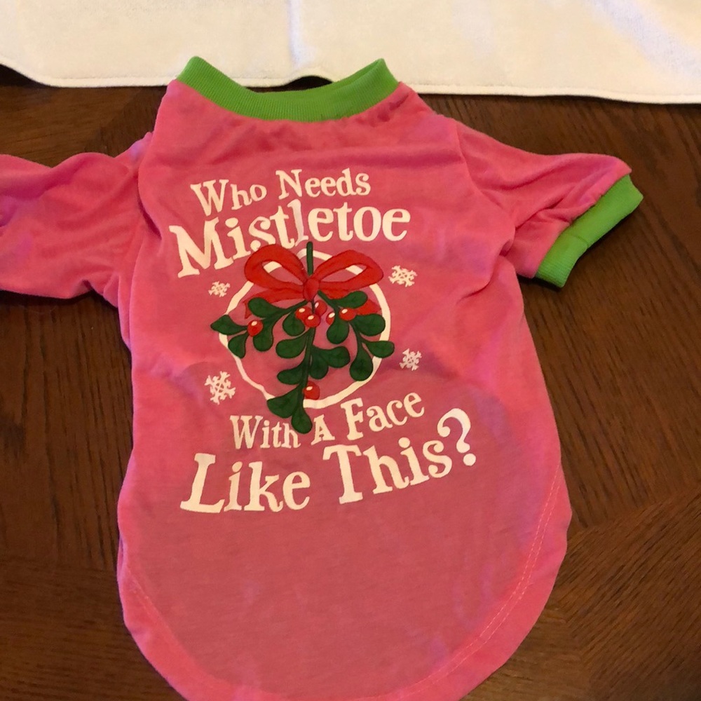 Female Christmas Doggie Shirt